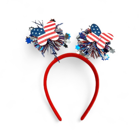 Americana ๐บ๐ธ Fun Headbands and Bracelets Set of 6 - Picture 2 of 7